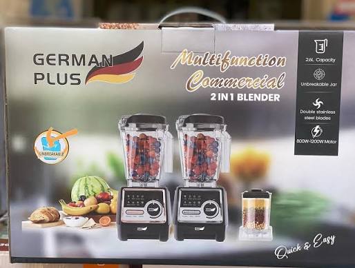 German Plus 2in 1 blender