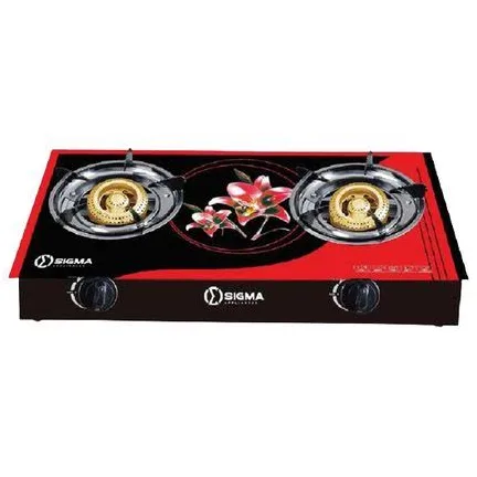 SIGMA 2 BURNER GAS GLASS