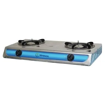 SIGMA 2 BURNER STOVE-STAINLESS